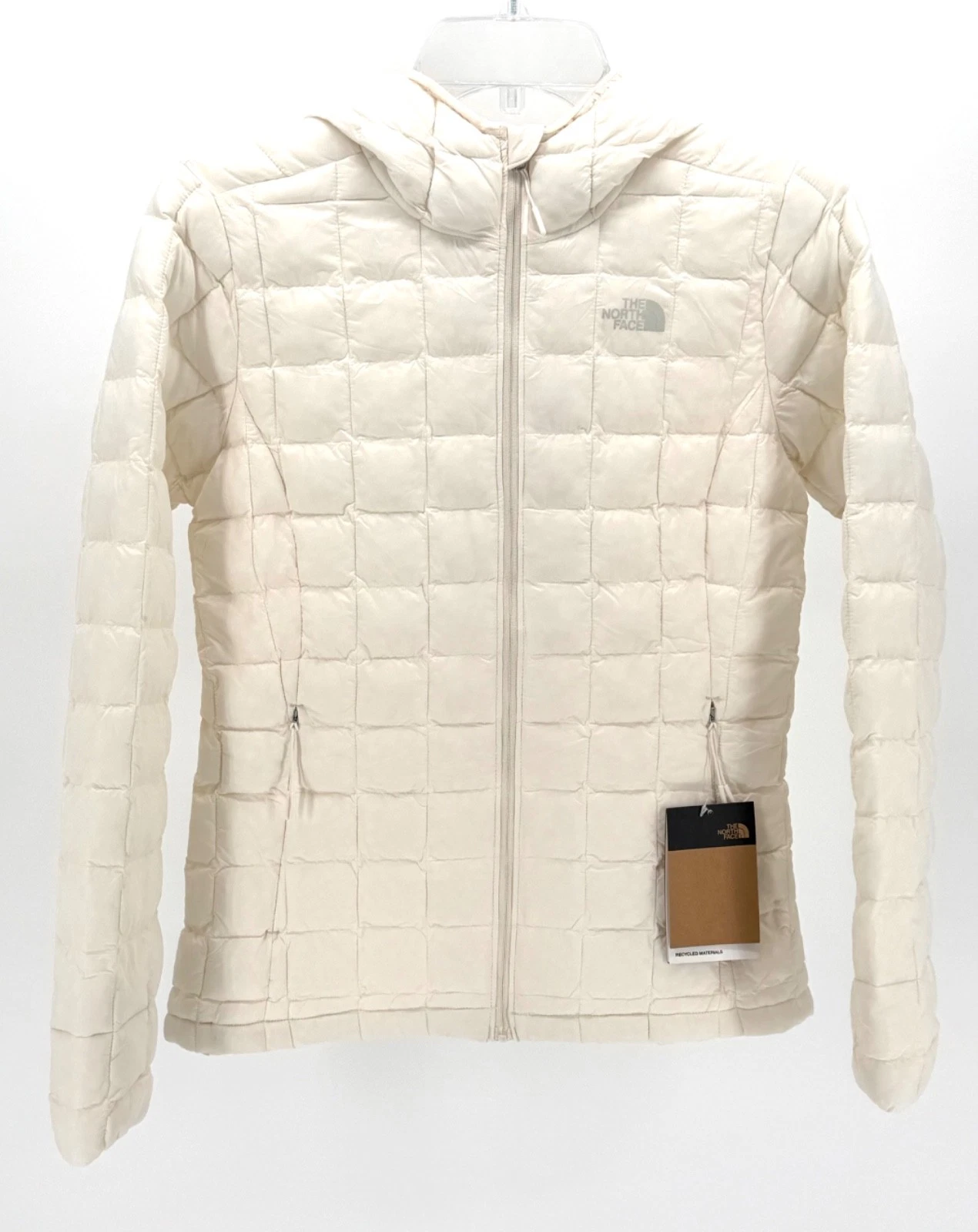 The North Face Women's Thermoball ECO Hoodie, Gardenia White, Assorted Sizes