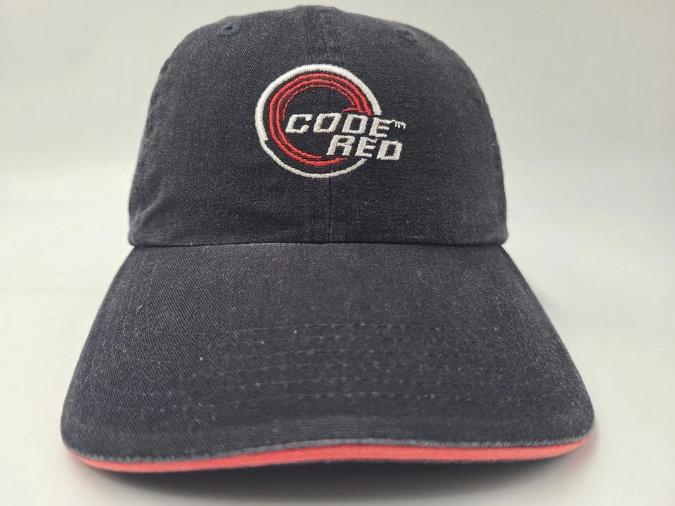 Винтажная регулируемая (подходит для маленьких) красная кепка с ремешком Mountain Dew Code черная - Изображение 2 из 4