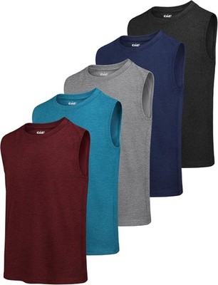 Boys Tank Tops Dry-Fit Boys Undershirts Sleeveless Kids Athletic