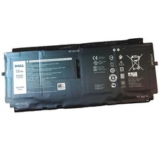 Genuine 52WH 7.6V 722KK Battery For DELL XPS 13 9310 9300 0WN0N0 02XXFW 2XXFW