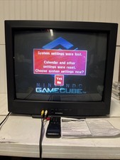 Sylvania 24  6424TF Retro Video Game CRT TV Tested w/ OEM Remote 2007 Vintage