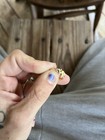 14k Yellow Gold Ring Size 4 No Stone Yellow Gold Nugget woman’s vintage ring — photo 3
