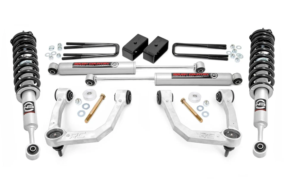Rough Country 3" Lift Kit | for Toyota Hilux 4WD (2006-2026) - Image 1 of 1