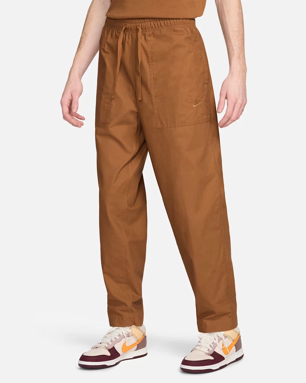 Nike Men’s Club Pants British Tan Brown Lightweight FN3096-281 MSRP $85