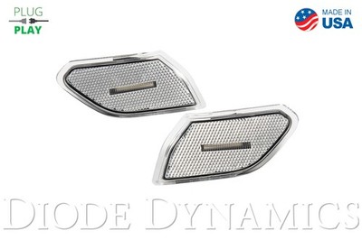 Sidemarkers Clear Set Diode Dynamics Fits 2020-2023 Jeep Gladiator JT LED