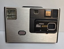 Kodak Disc 4000 Vintage Disc Camera Black/Silver