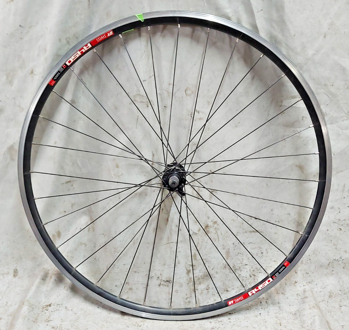 パーツ DT SWISS front wheel tubeless tire 700c DT Swiss R450 Front 700c Racing Road Bike Wheel Shimano 105 Hub QR