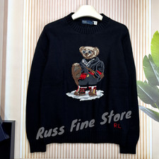 POLO RALPH LAUREN Polo Bear Blend Knit Sweater Men Size - M