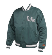 Nike Dugout Loose Satin Jacket FQ7970-328 Dee...
