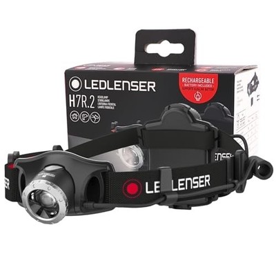 Ledlenser H7R.2 LED-Stirnlampe USB wiederaufladbar [offizielles japanisches...
