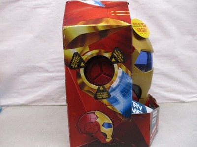 helmet iron man 2 toy battery 2009 Marvel Iron Man 2 Helmet