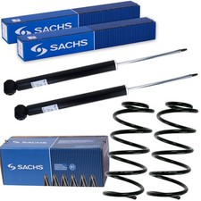 2x SACHS STOSSDÄMPFER+FAHRWERKSFEDER HINTERACHSE passend für OPEL CORSA D S07