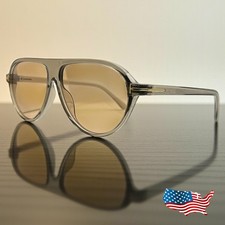 Aviator Sunglasses Clear Frame Eyewear UV400 Protection