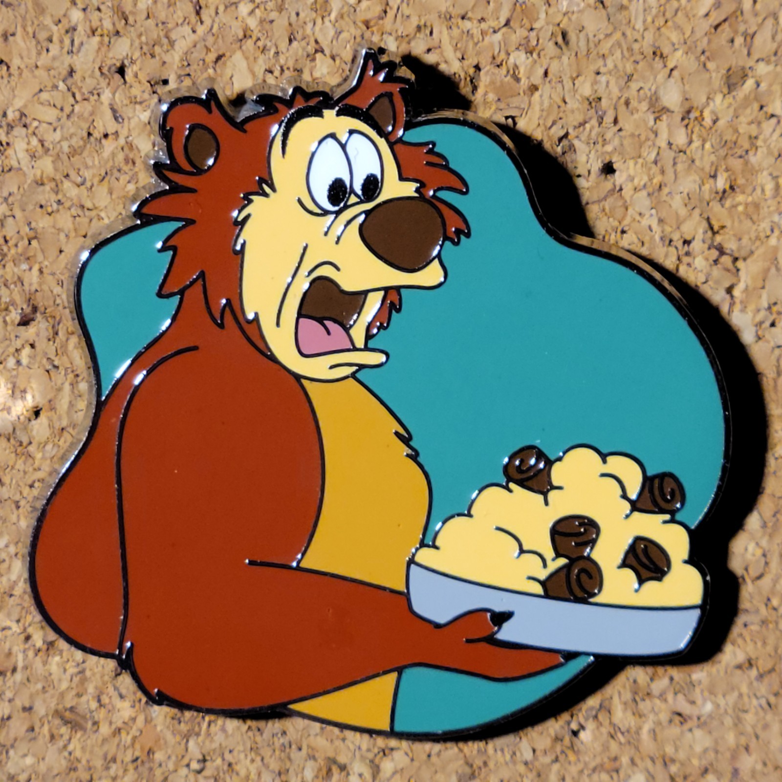 2025 Disney Magical Chefs Humphrey The Bear As A Chef Mystery Box Trading Pin 