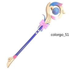 Honkai: Star Rail Cosplay Costume Wind Jin Staff Glowing Props LED Weapons Game