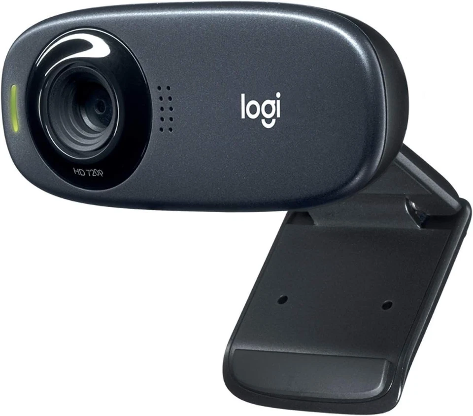 Logitech C310 Webcam HD Cablata 720p 30FPS Microfono Riduzione Rumore Skype/Zoom - Immagine 2 di 4