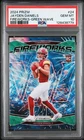 2024 PANINI PRIZM FIREWORKS GREEN WAVE #24 JAYDEN DANIELS ROOKIE RC PSA 10