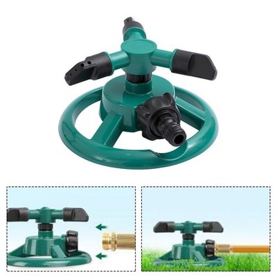 Easy Connect Rasensprenger mit verstellbarer Abdeckung für alle Gartengrößen