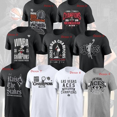 Las Vegas Aces 2025 Women's National Basketball Finals Champions All Design Fans