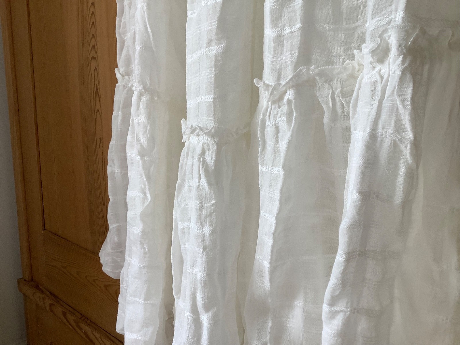 Free People boho ivory dress size XS BNWT RRP $168 absolutely stunning. image 4