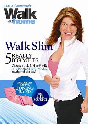 LESLIE SANSONE - Walk At Home - Walk Slim 5 REALLY BIG MILES DVD NEW/SEALED
