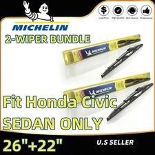Wiper Blades 2-pack Standard - Fit 2008-2015 Honda Civic Sedan Only - 30260221