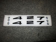 6769 Corvette 427 Hood Emblem Kit With Nuts New 68 C2 C3 427 390 400 435 6769 Corvette 427 Hood Emblem Kit With Nuts New 68 C2 C3 427 390 400 435