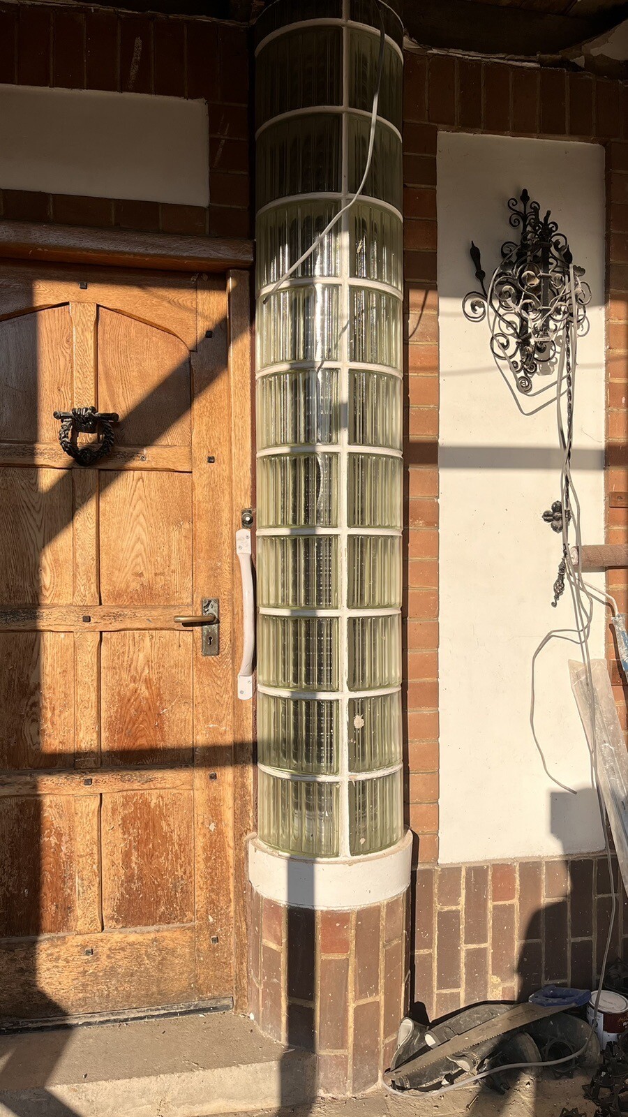 Reclaimed curved glass blocks eBay