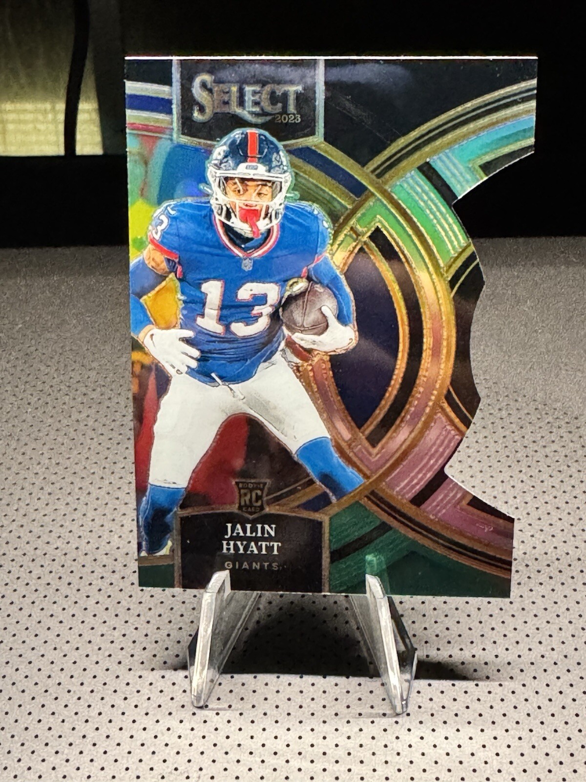 2023 Panini Select - Premier Level #173 Jalin Hyatt (RC) White Die Cut 45/199