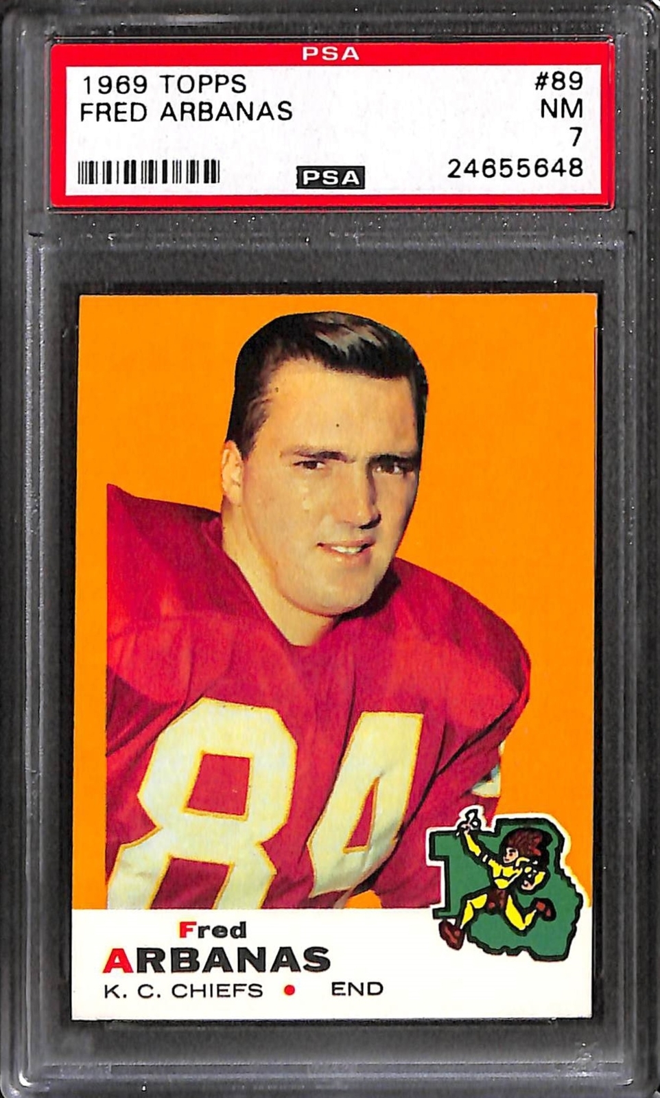1969 Topps 89 FRED ARBANAS PSA 7 24655648 eBay