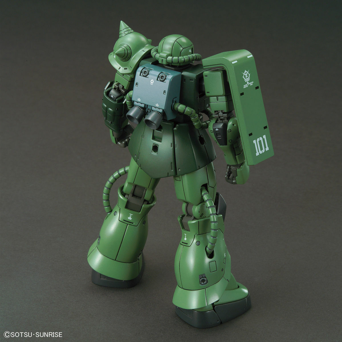 BANDAI HG 1/144 MS-06C-6/R6 ZAKU II TYPE C-6/R6 Model Kit Gundam