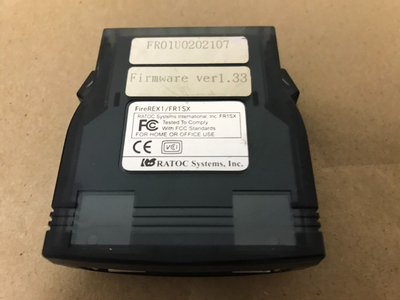 ラトックシステム FireRex1 FileWire SCSI変換アダプター FireREX1