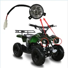 24v-48v Headlight Head light 49cc 50cc 70cc 90cc 110cc KIDS Mini ATV Taotao 110L