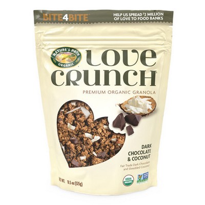 Organic Love Crunch Granola Dark Chocolate And Coconut