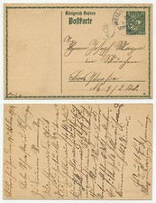 36716 - Bayern Ganzsache P 93 (14) - Postkarte - 14.10.1915 nach M&uuml;nchen