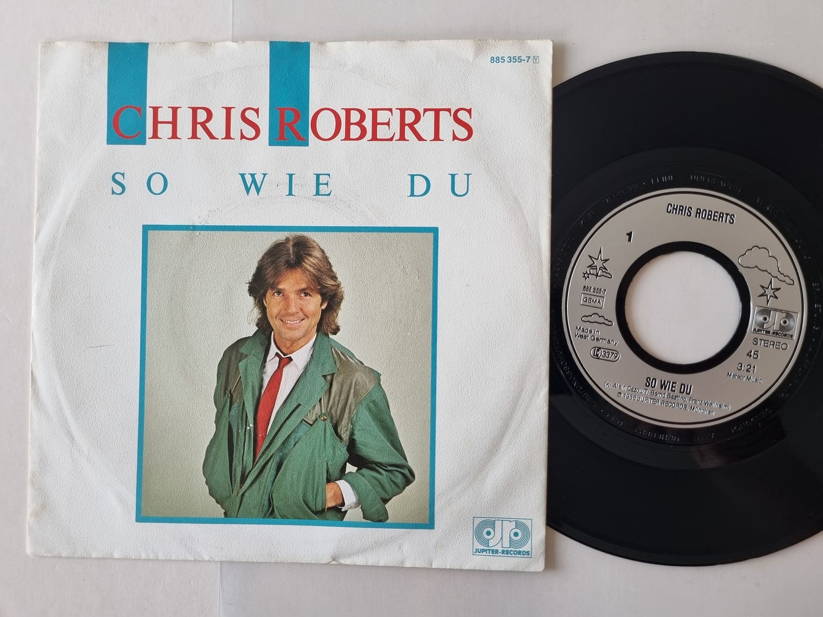 Chris Roberts - So wie du 7'' Vinyl Germany
