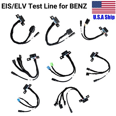 EIS ELV Test Cable for Mercedes Benz W204 W205 W212 W221 W164 W166 W205 W222