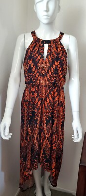 Emma & Michele Women's Round Neck Sleeveless Long Maxi Dress SZ M NWT | eBay Emma & Michele Women's Round Neck Sleeveless Long Maxi Dress SZ M NWT | eBay
