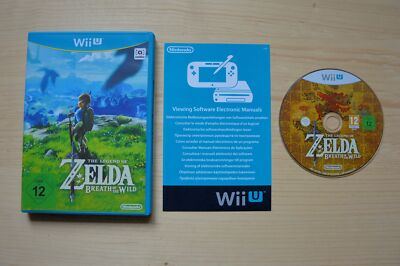 Wii U - The Legend of Zelda: Breath of the Wild - (OVP, mit Anleitung)