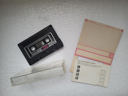 Vintage Audio Cassette MAXELL UD XL I C60 * Rare From Japan 1977-79 * Unsealed - Photo 2/2