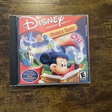 Disney Learning: Phonics Quest Windows/Mac, 2001 Ages 5-8