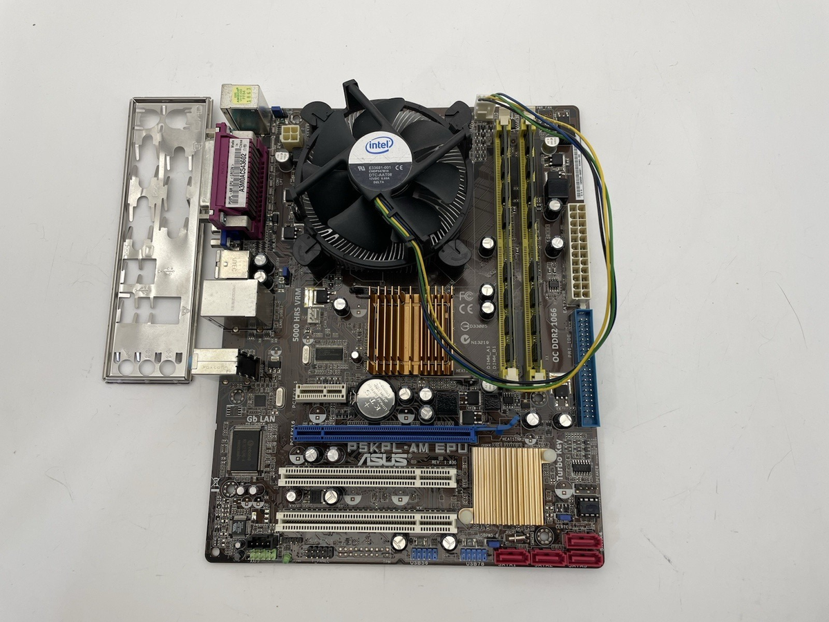 🔥🔥🔥 ASUS P5KPL-AM EPU Intel 2.6GHz CPU RAM Motherboard | eBay