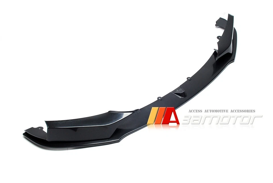 MP Style Front Bumper Lip Spoiler fits 2012-2014 BMW F20 F21 1-Series M Sport Foto 2 de 4
