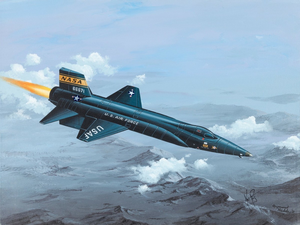 NASA/USAF X-15 Experimental Aircraft NEW Metal Sign: Full