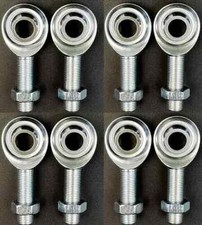 4 Pairs Cmrl8 Rh Lh Heim Joints Rod End 12-20 Thread X 12 Bore W Jam Nut