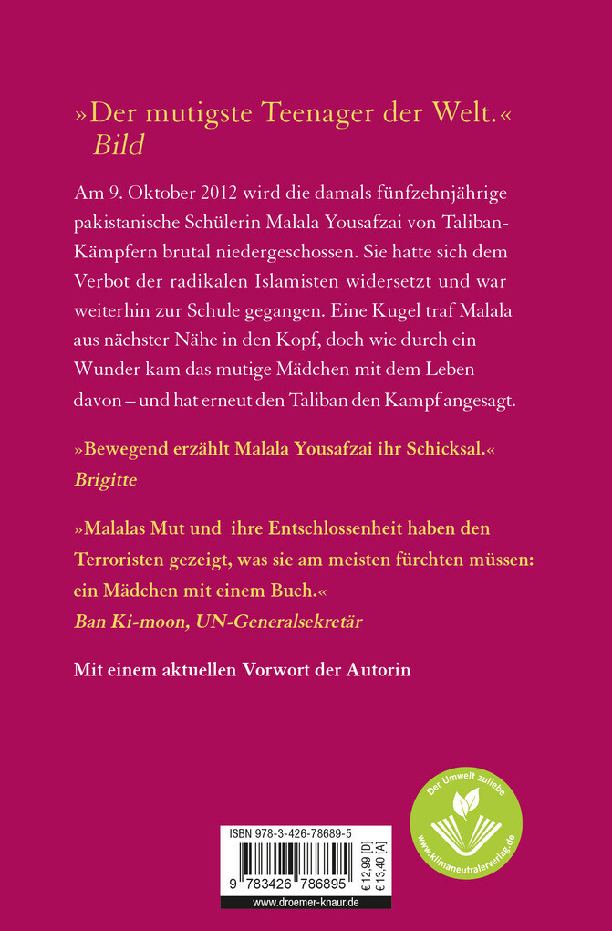 Thumbnail - Ich Malala | Malala Yousafzai, Christina Lamb | 2014 | Deutsch | I Am