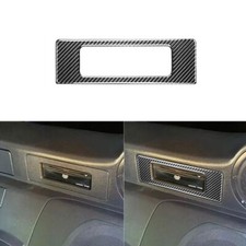 Marco de reproductor de CD de fibra de carbono cubierta decorativa apto para Nissan 350Z 2003-2009