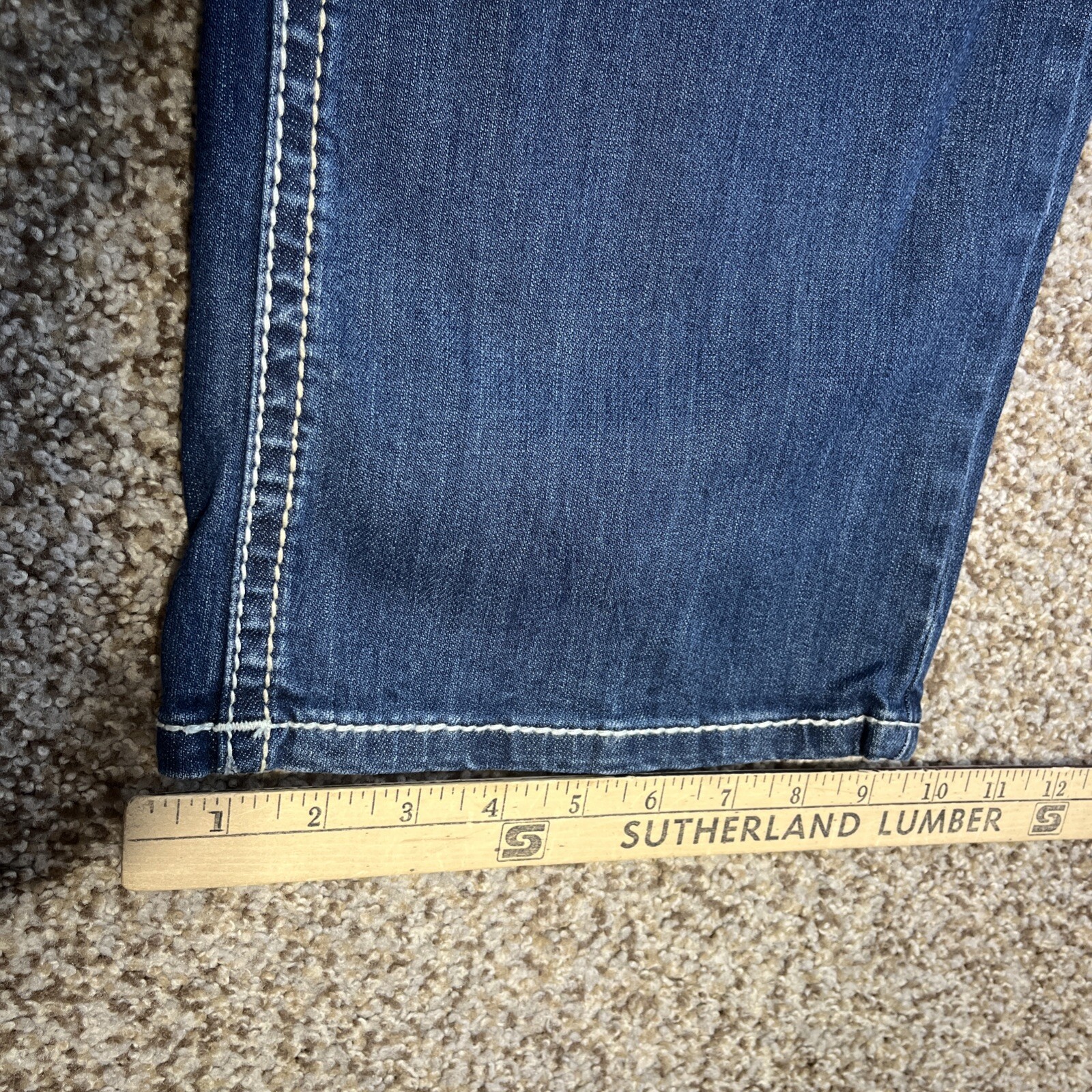Rock & Roll Denim Jeans Double Barrel Straight Relaxed Straight Leg 32 X 31.5 - View 10