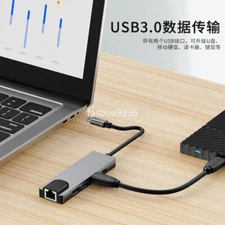 Typec docking station usb Vhub+ network suitable for switch 5 in 1 five in 1