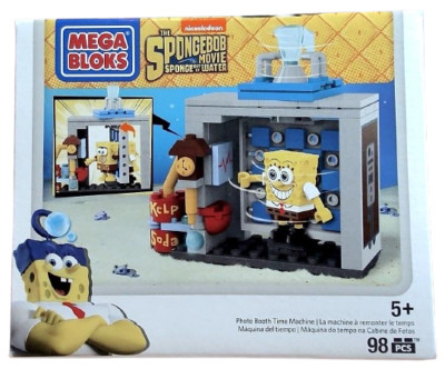 Mega Bloks Spongebob Zeitmaschine Time Machine Schwammkopf Sponge Bob Movie Neu